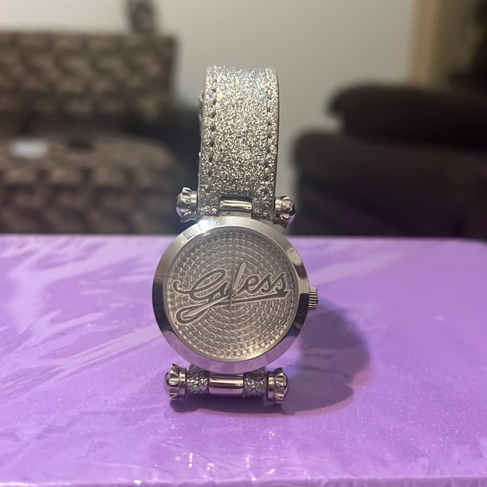 Silver Bling Guess Watch